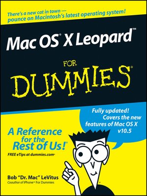 cover image of Mac OS X Leopard For Dummies